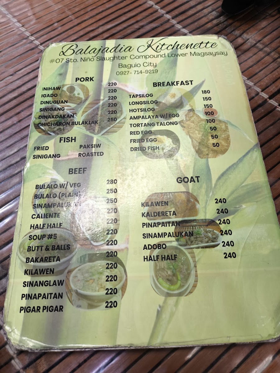 Menu Balajadia Kitchenette-2
