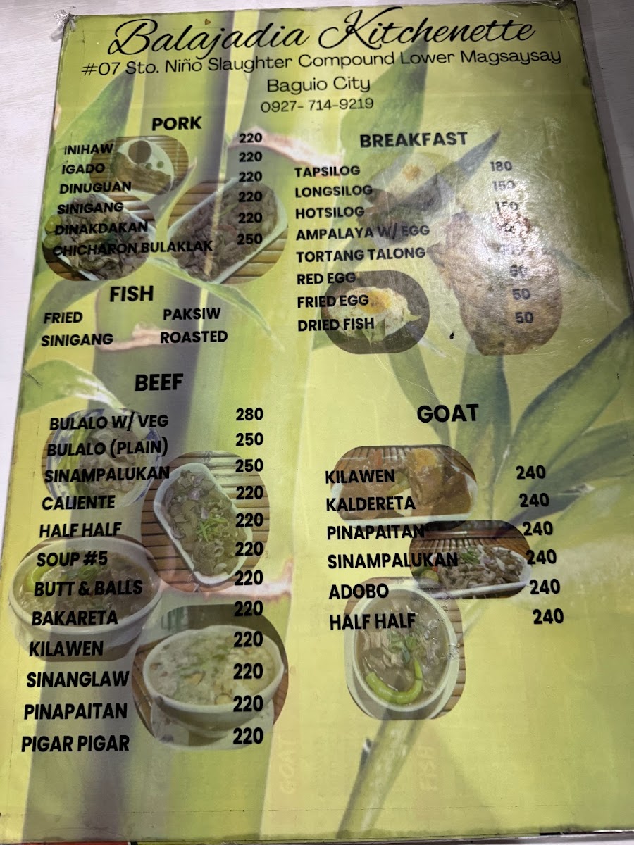 Menu Balajadia Kitchenette-7