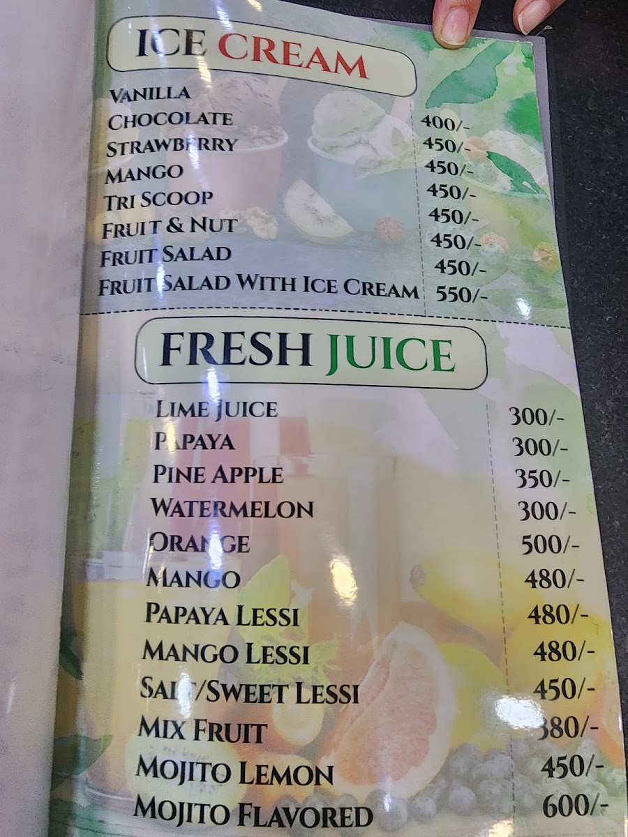 Menu Balaji Dosai - Kegalle-3