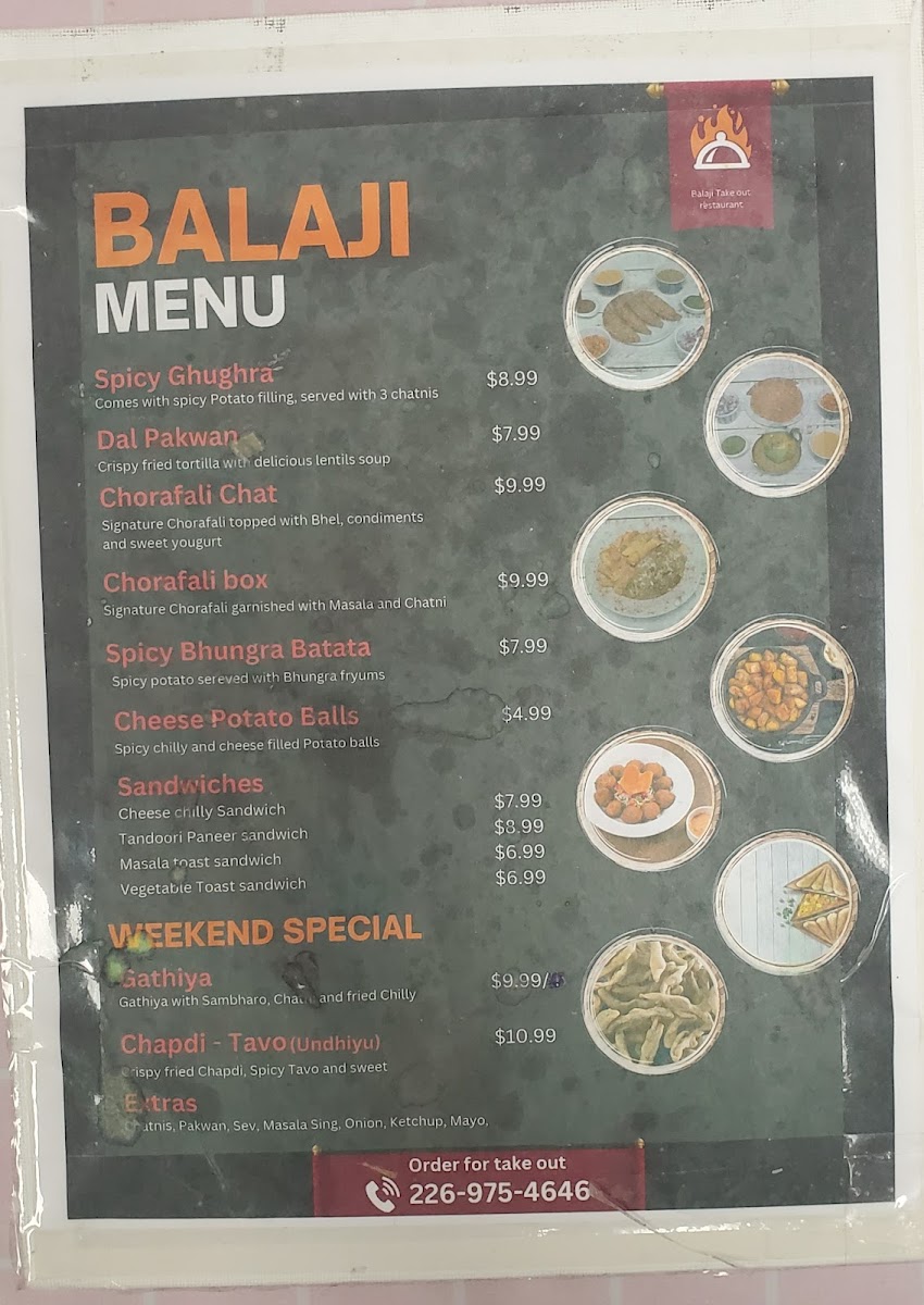 Menu Balaji Ghughra-7