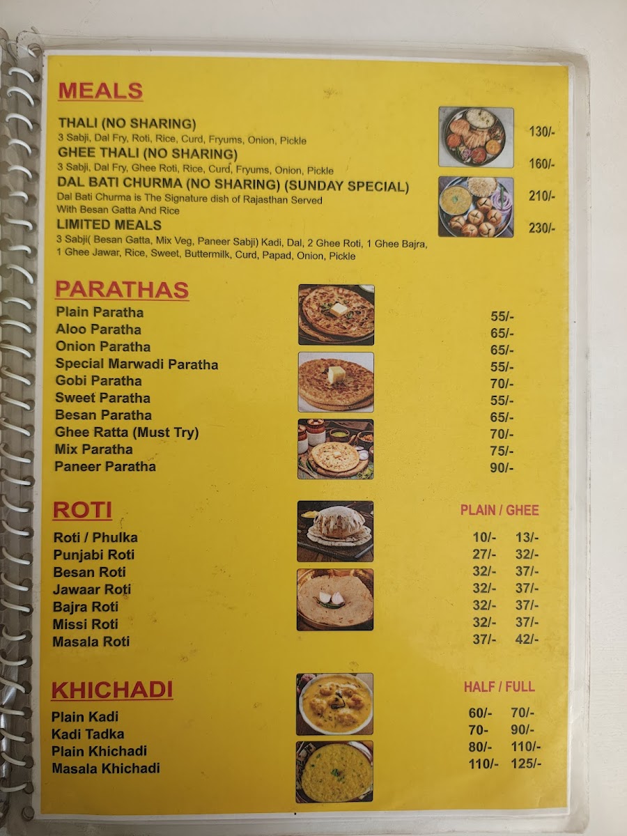 Menu Balaji Rajasthan Food House-1