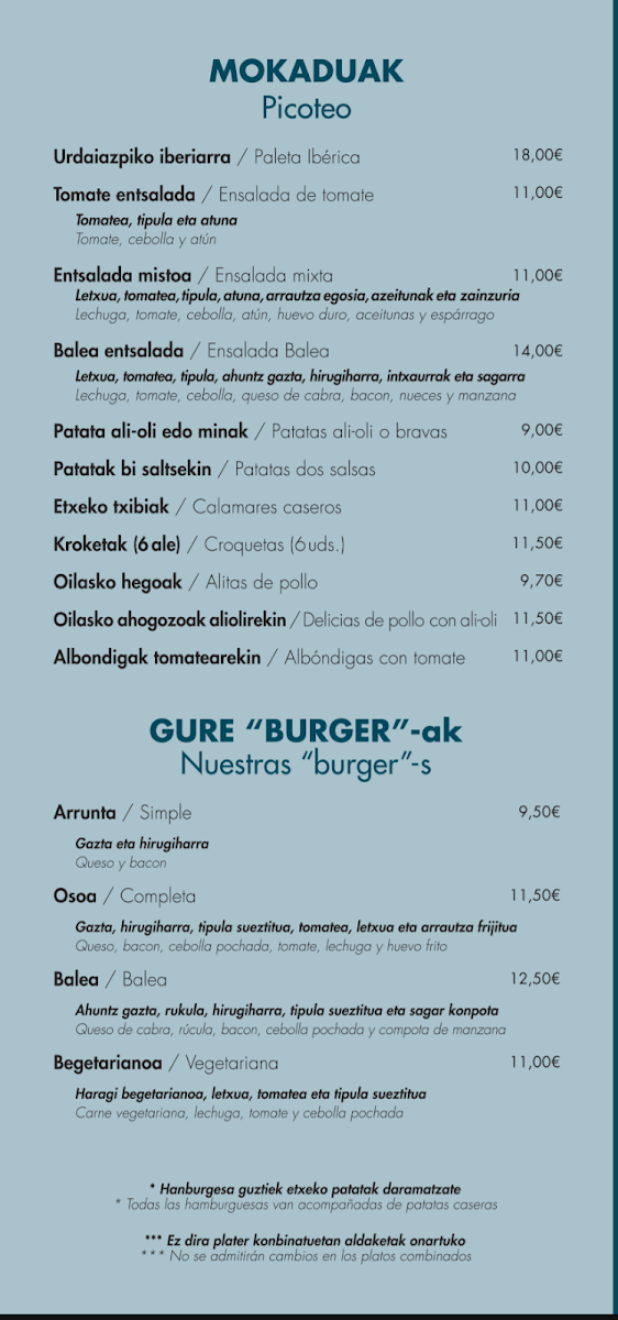 Menu Balea-2
