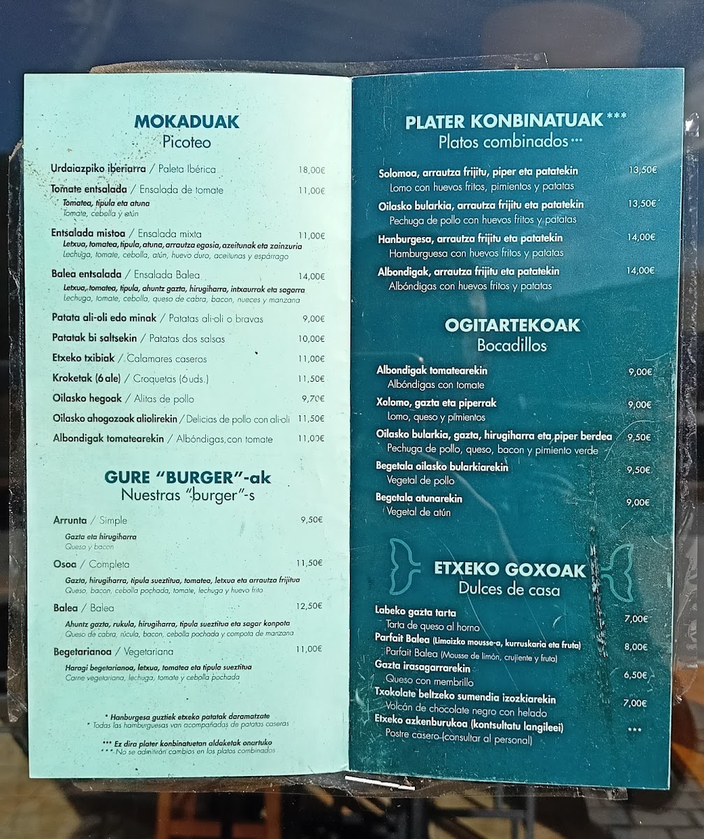 Menu Balea-5