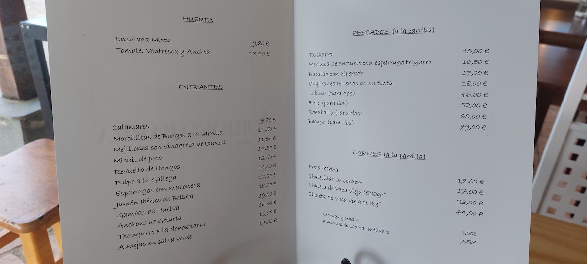 Menu Balea-7