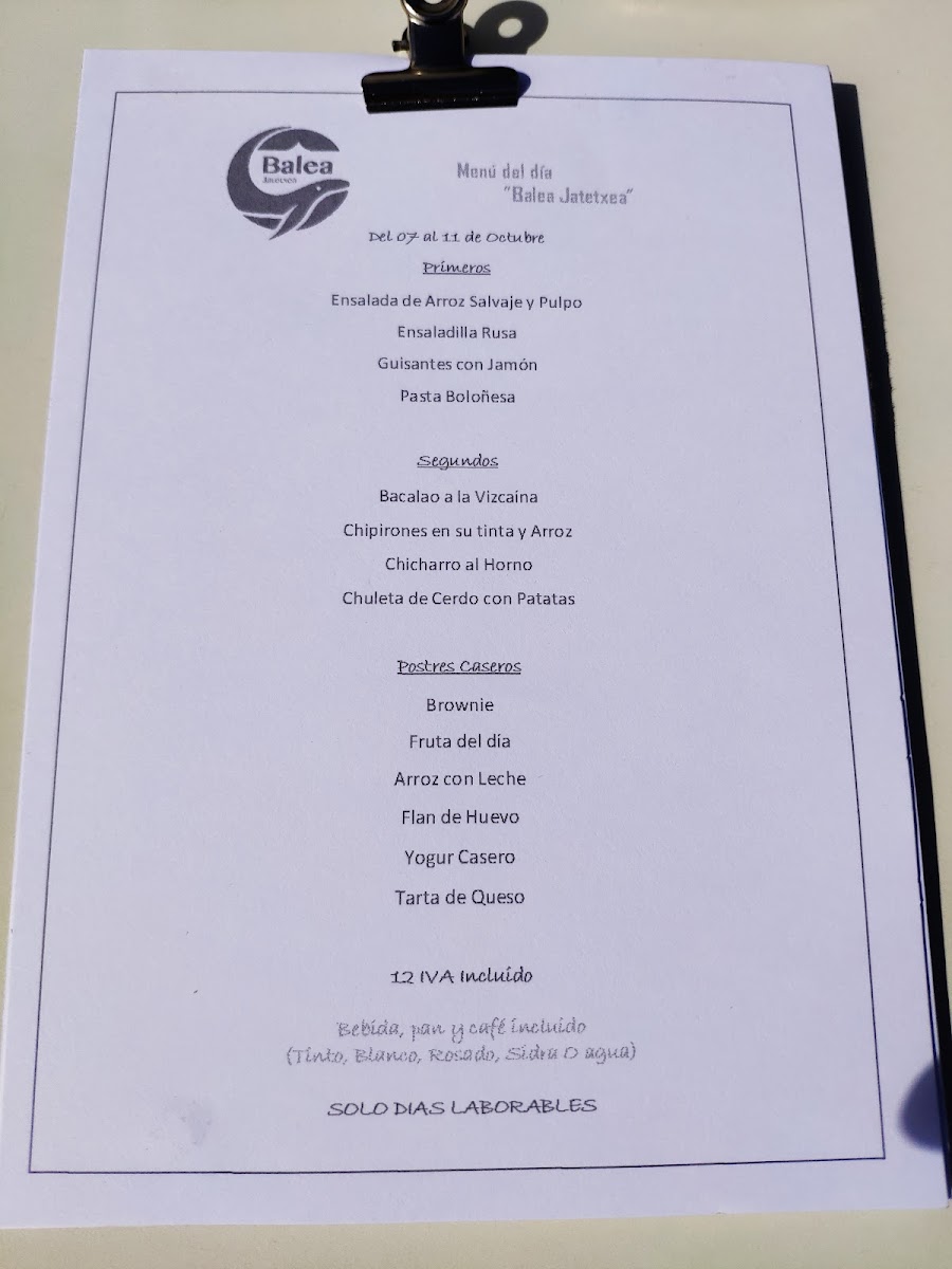 Menu Balea-8