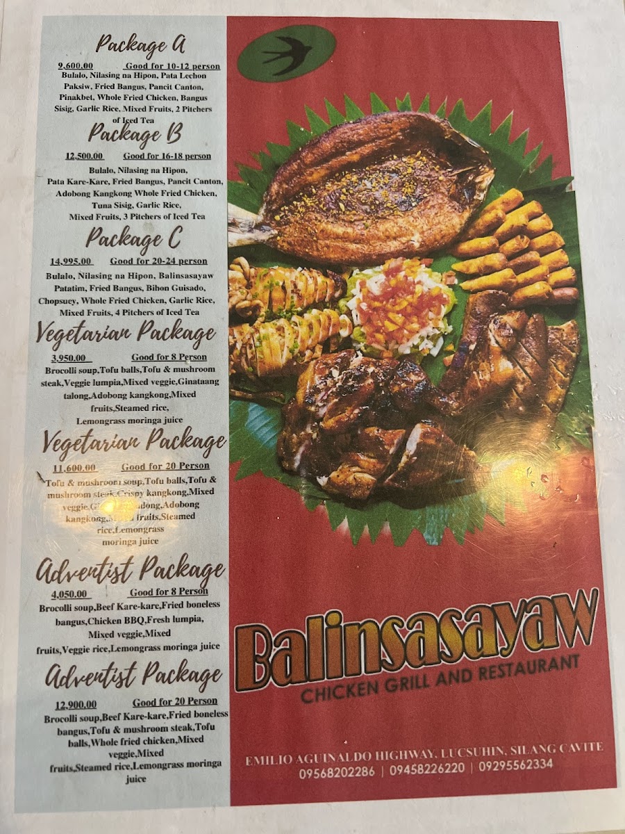 Menu Balinsasayaw Restaurant-2