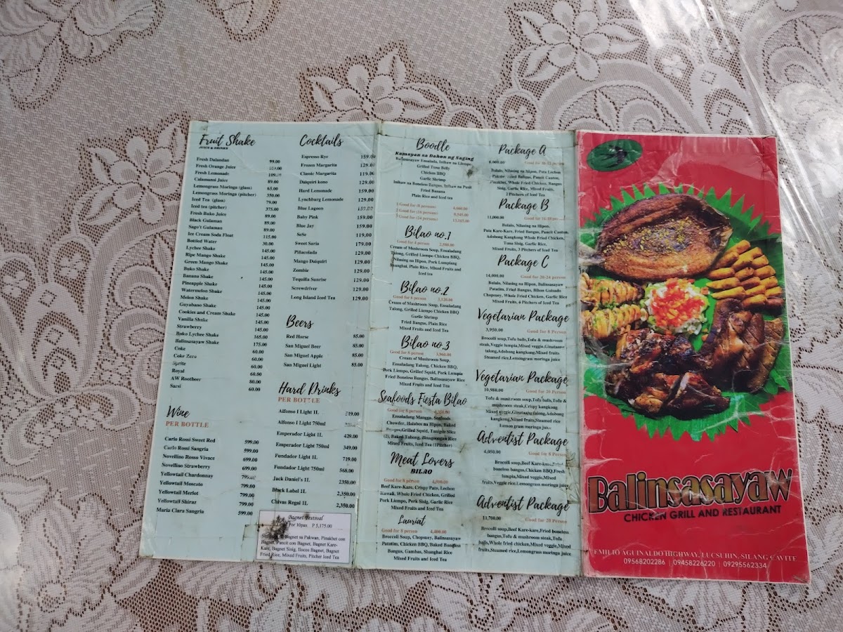 Menu Balinsasayaw Restaurant-5