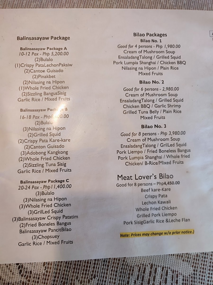 Menu Balinsasayaw Restaurant-6