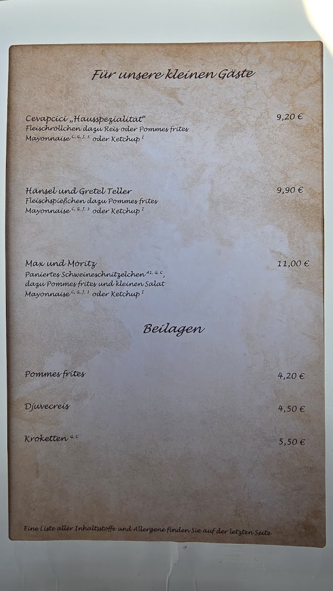 Menu Balkan Restaurant Barica-1