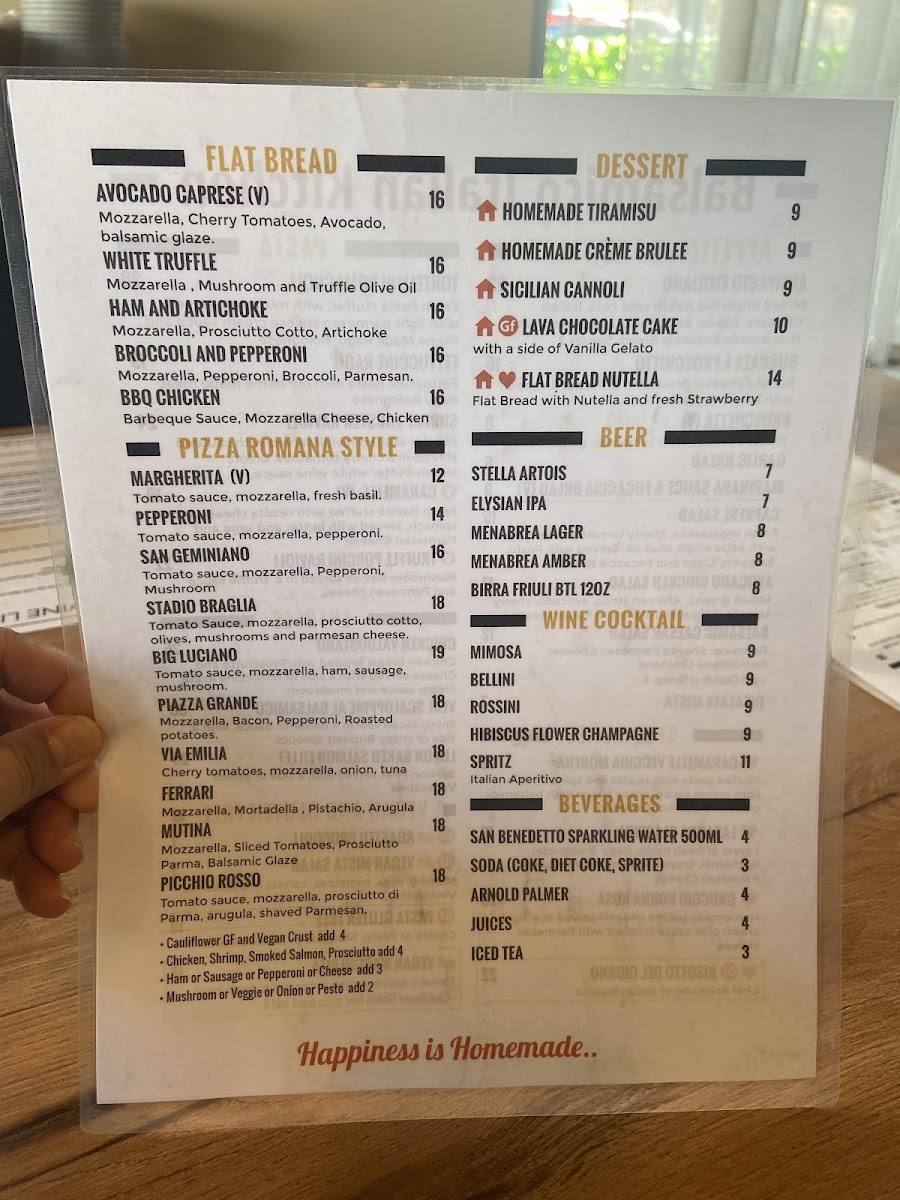 Menu Balsamico Italian Kitchen-10
