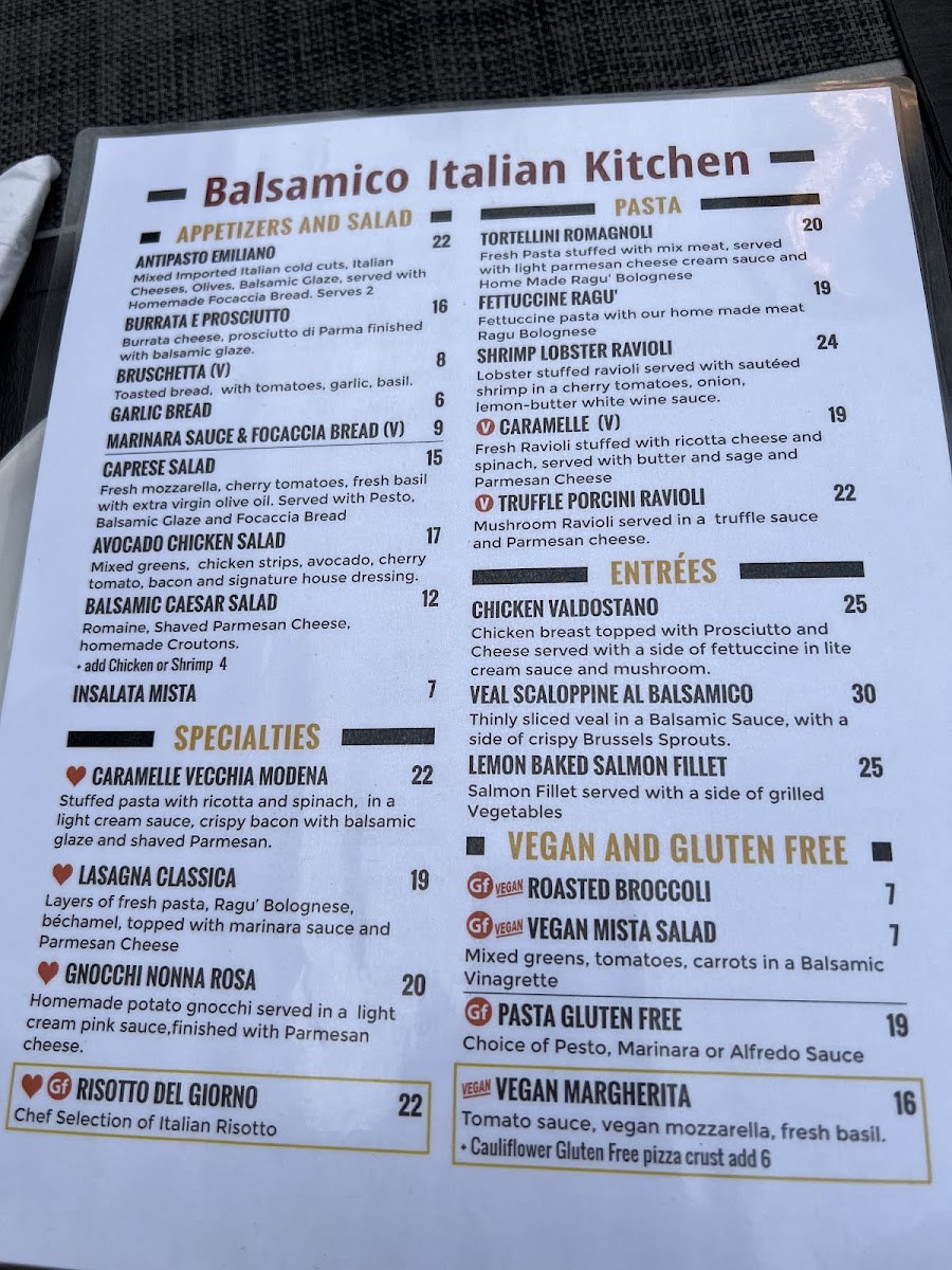 Menu Balsamico Italian Kitchen-4