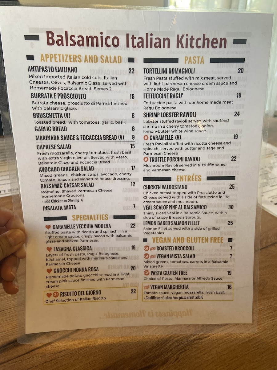 Menu Balsamico Italian Kitchen-6
