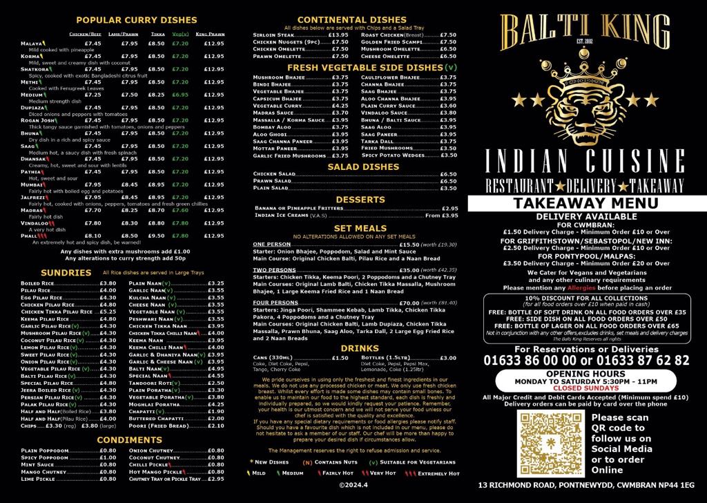 Menu Balti King-2