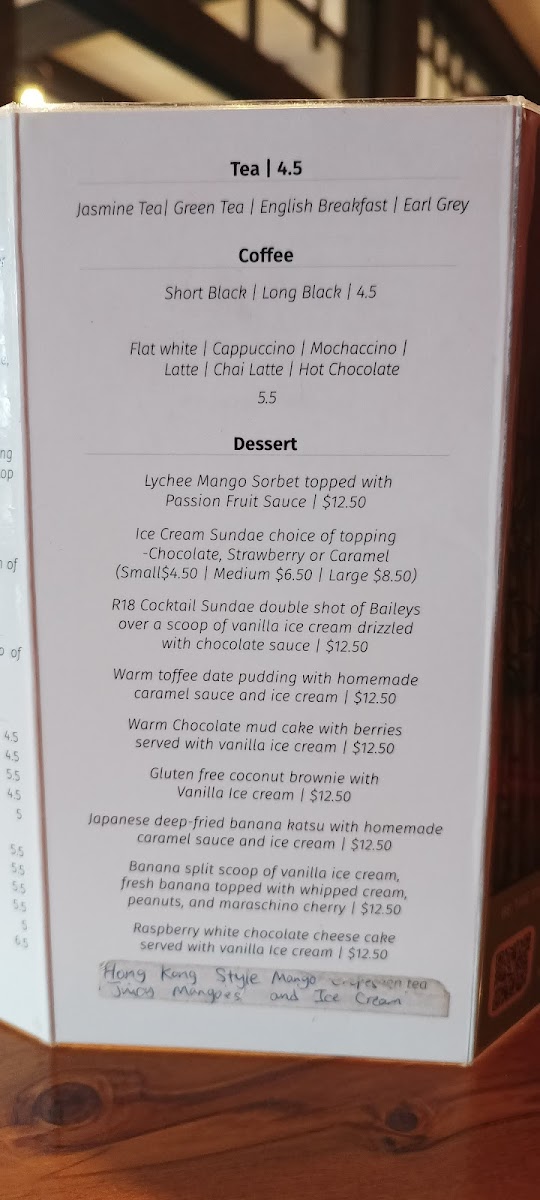 Menu Bamboo Garden Restaurant-8