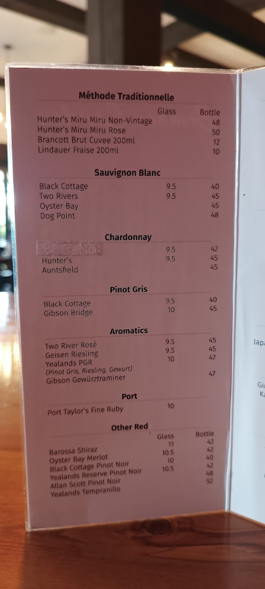 Menu Bamboo Garden Restaurant-9