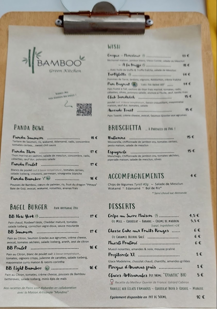 Menu Bamboo Green Kitchen-1