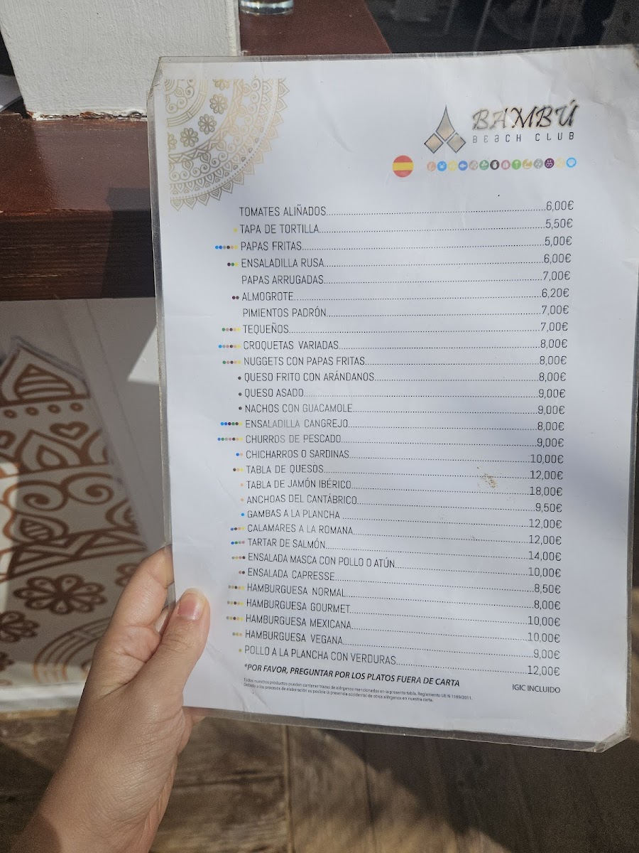 Menu Bambu Beach Club-3