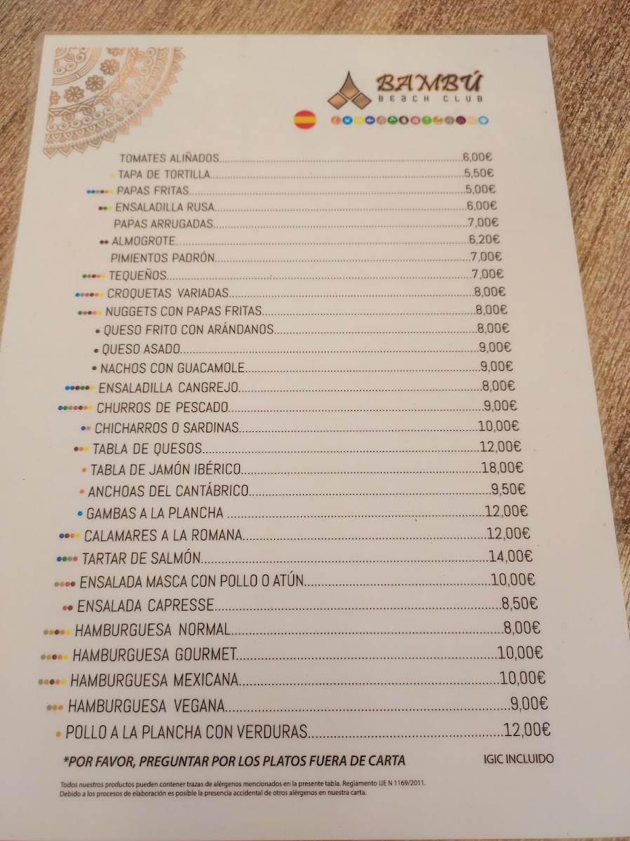 Menu Bambu Beach Club-4