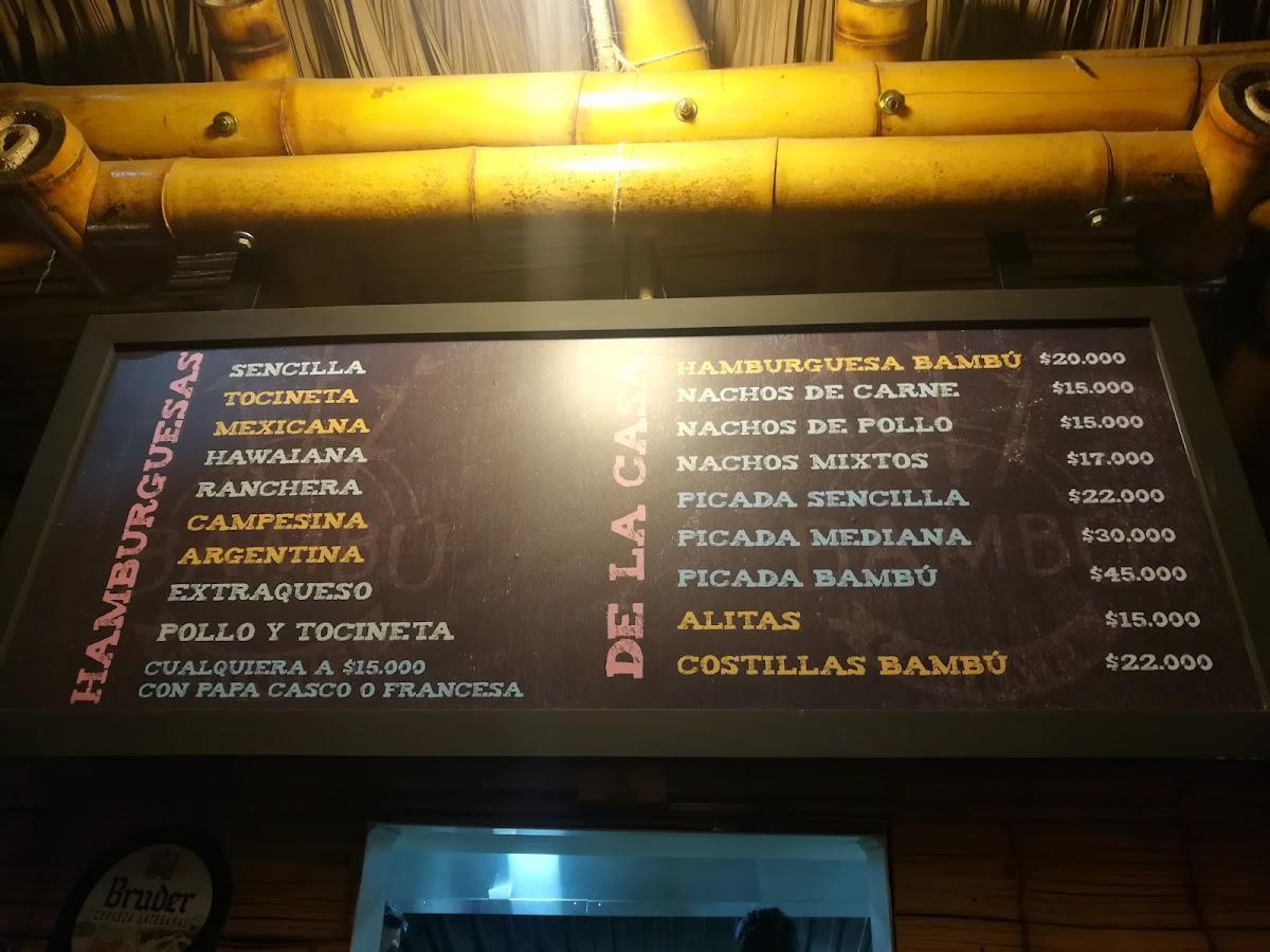 Menu Bambú Restaurante-2