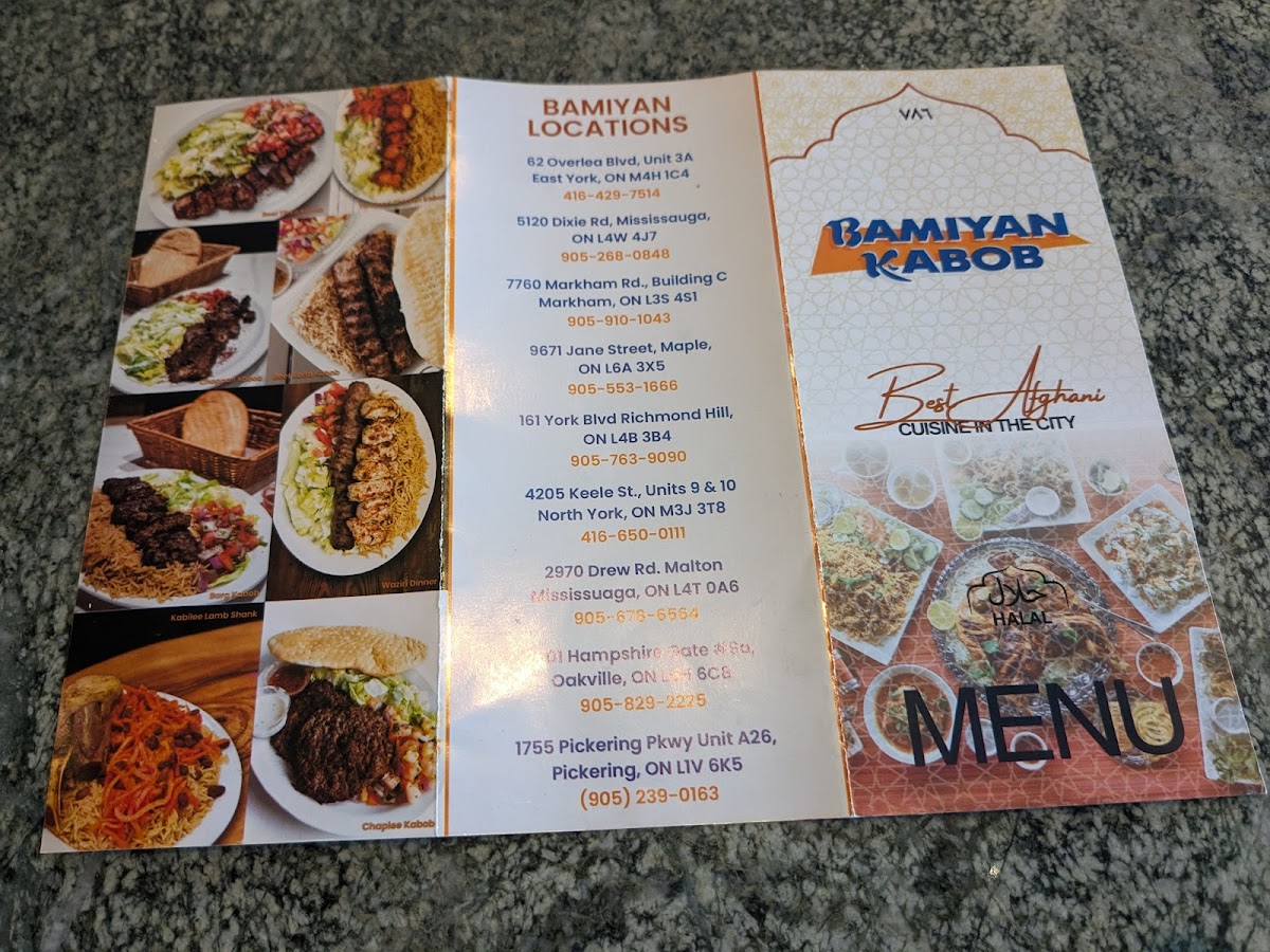 Menu Bamiyan Kabob-10