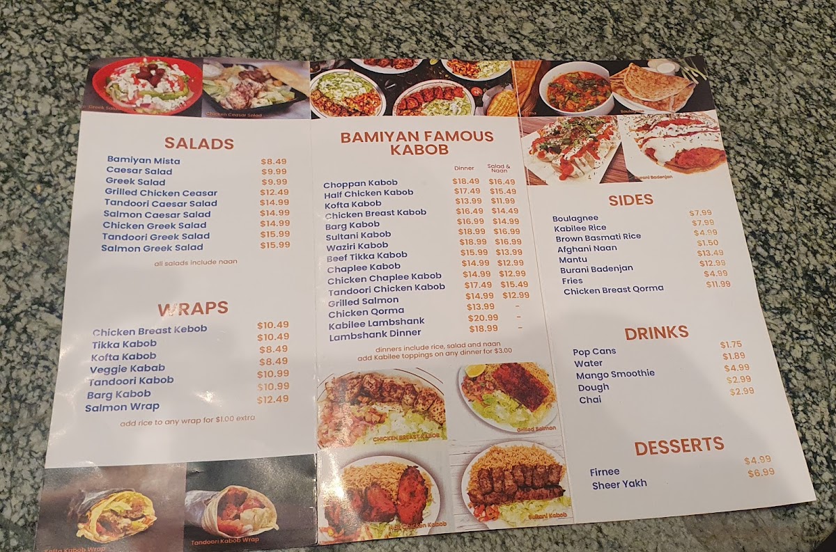 Menu Bamiyan Kabob-6