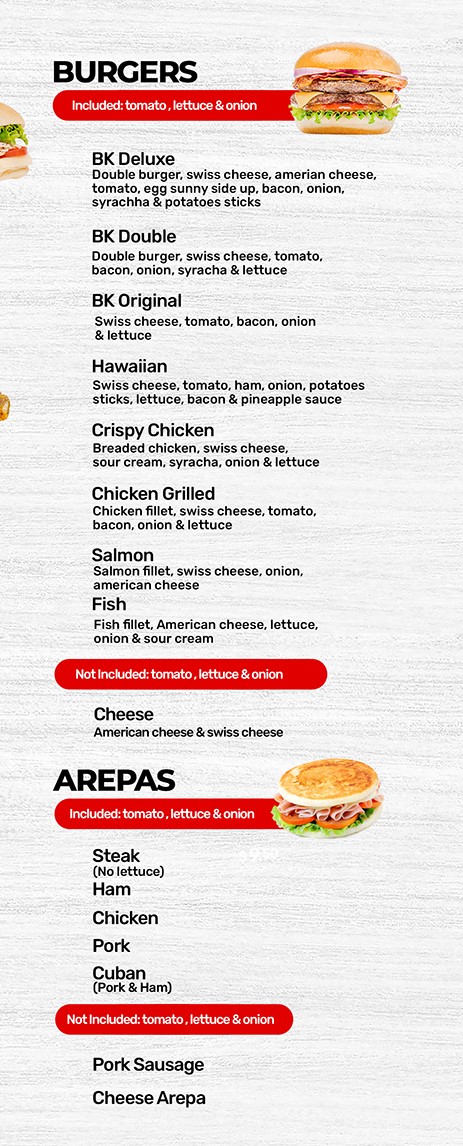 Menu Banana King-2