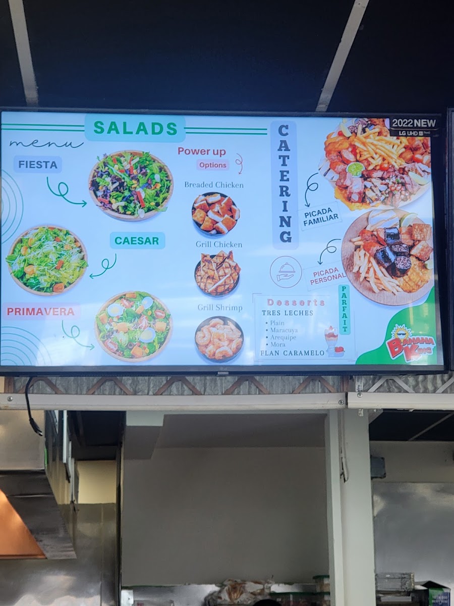 Menu Banana King-7