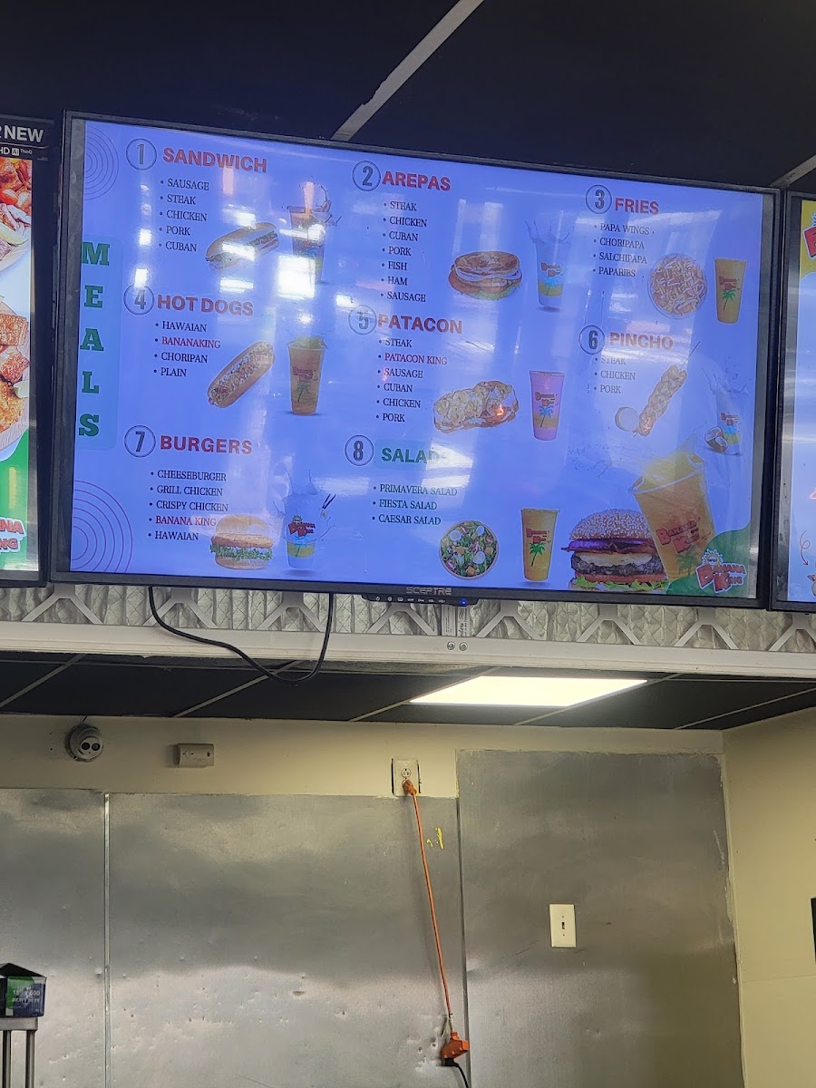Menu Banana King-8