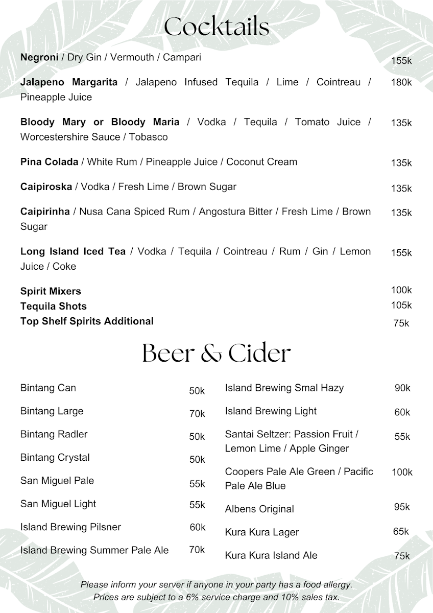 Menu Banana Lounge-3