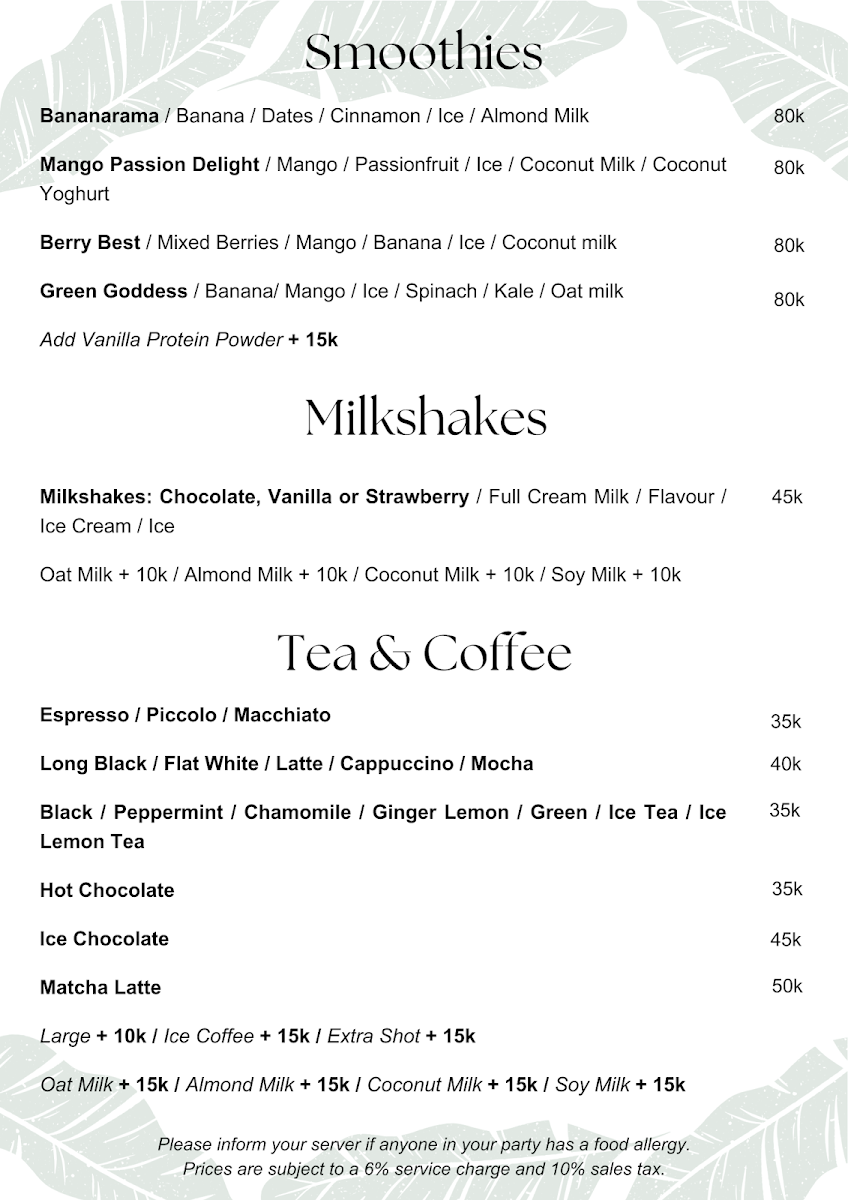 Menu Banana Lounge-7