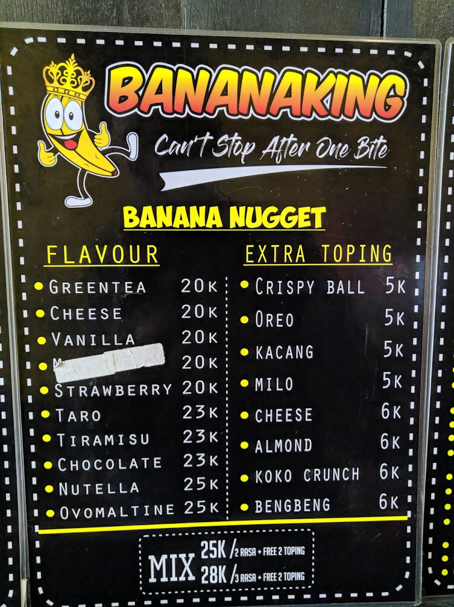 Menu Bananaking-7