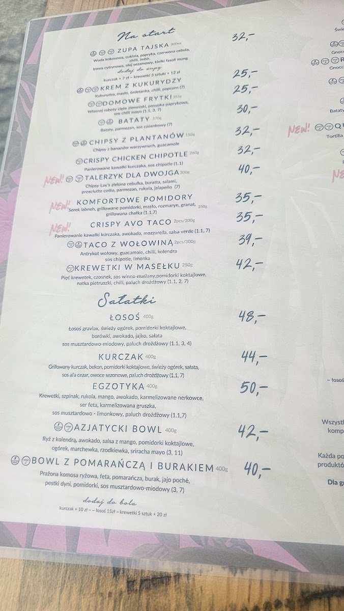 Menu Bananowa Szklarnia-2