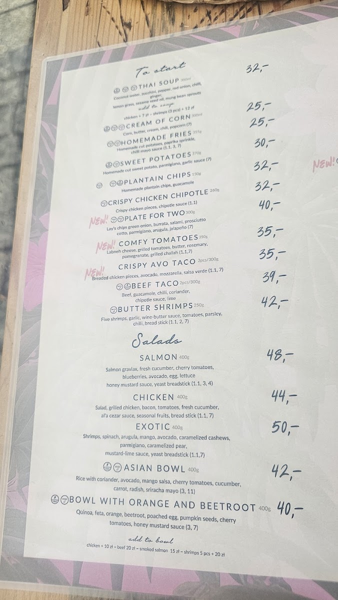 Menu Bananowa Szklarnia-4
