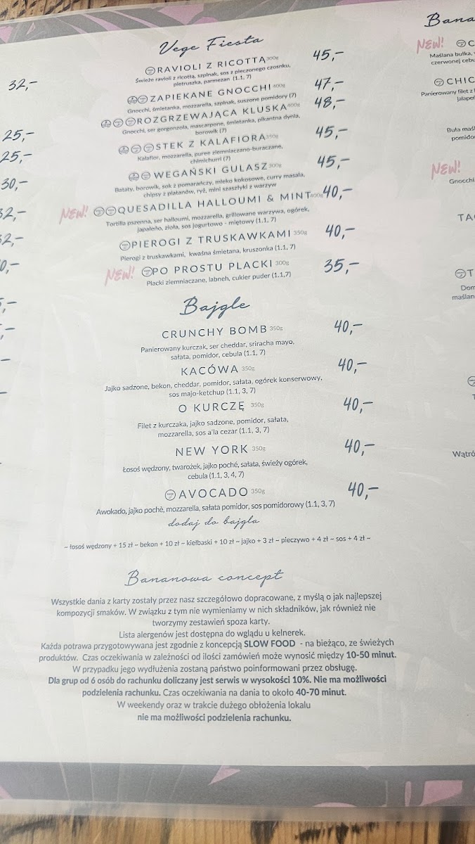 Menu Bananowa Szklarnia-6