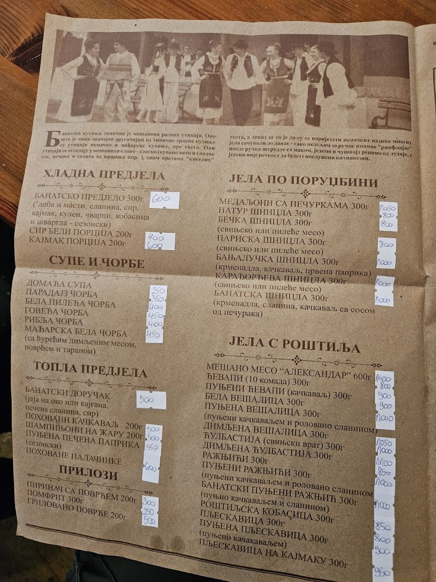 Menu Banatska Kuća-8