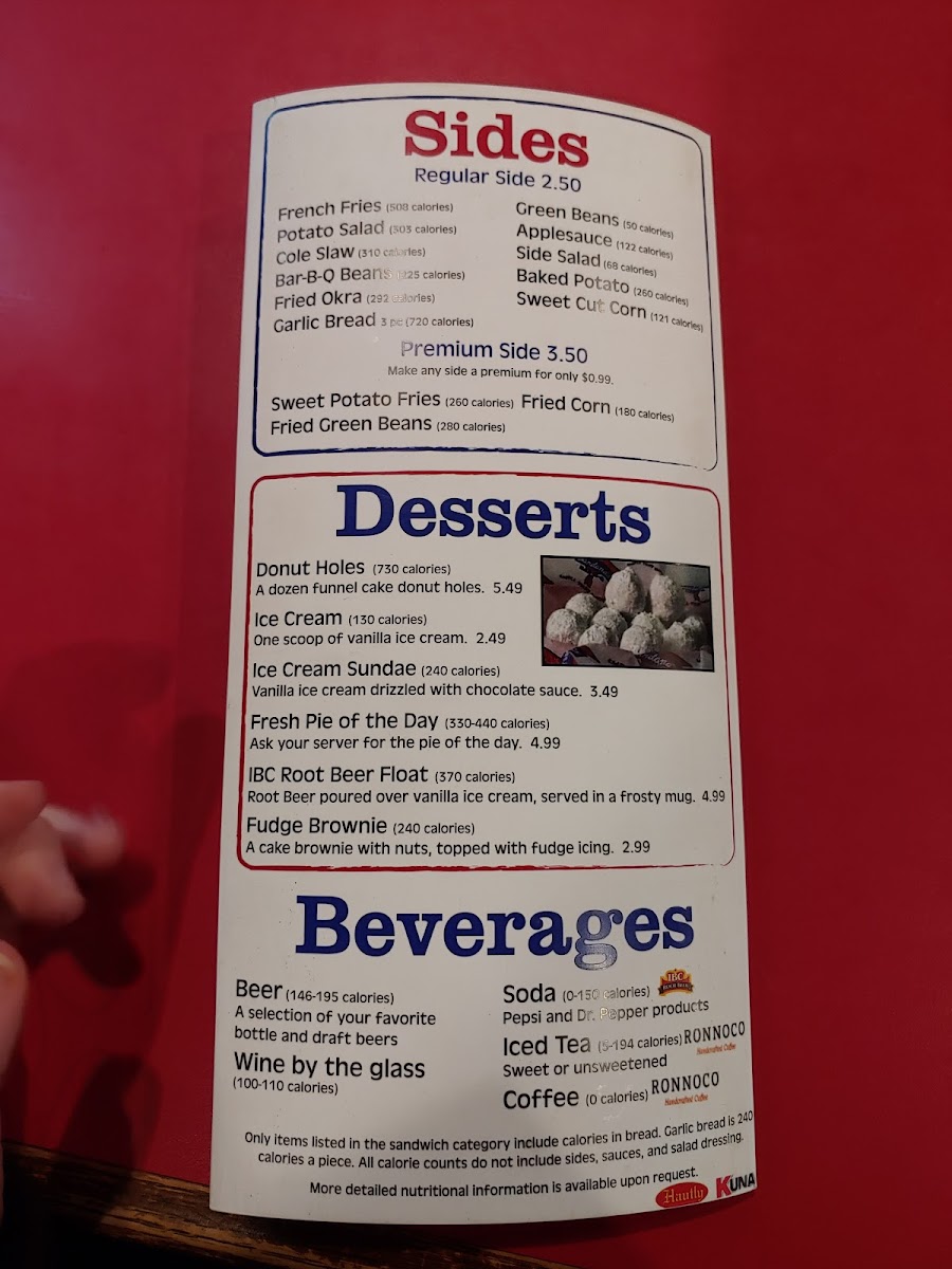 Menu Bandana's Bar-B-Q Fairview Heights, Il-3