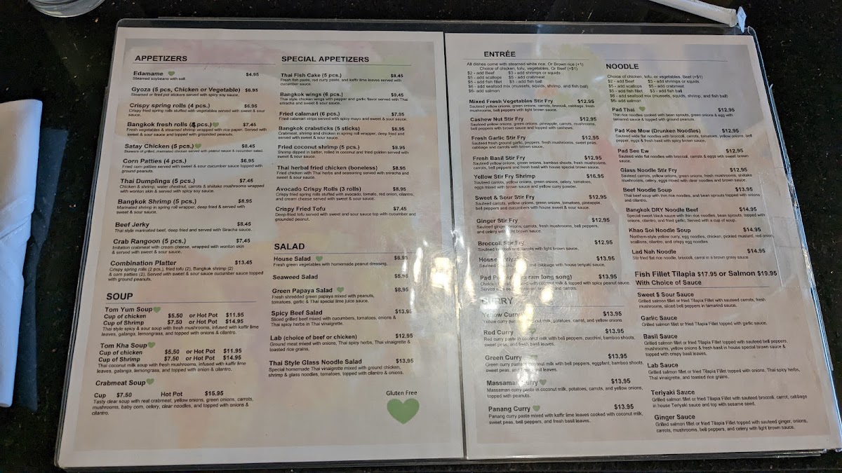 Menu Bangkok @ Beltline-8