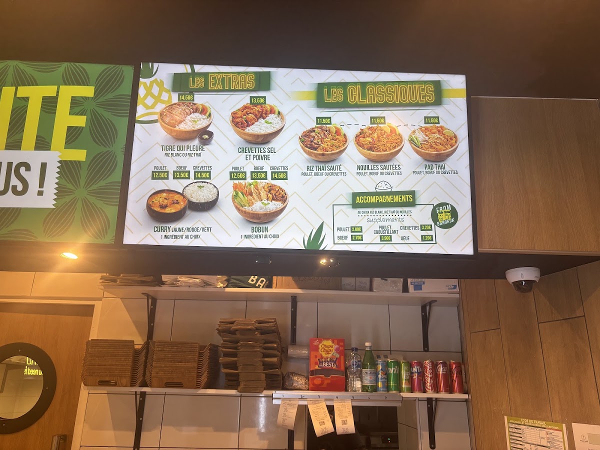 Menu Bangkok Factory Asnières-4
