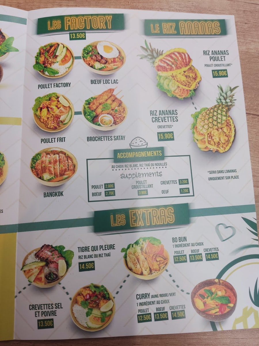 Menu Bangkok Factory Saint Maximin-6