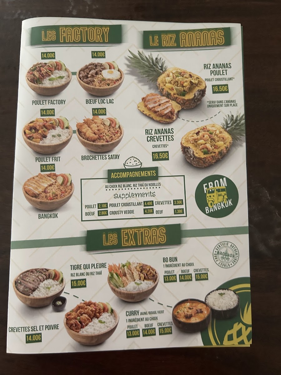 Menu Bangkok Factory Villeurbanne-1