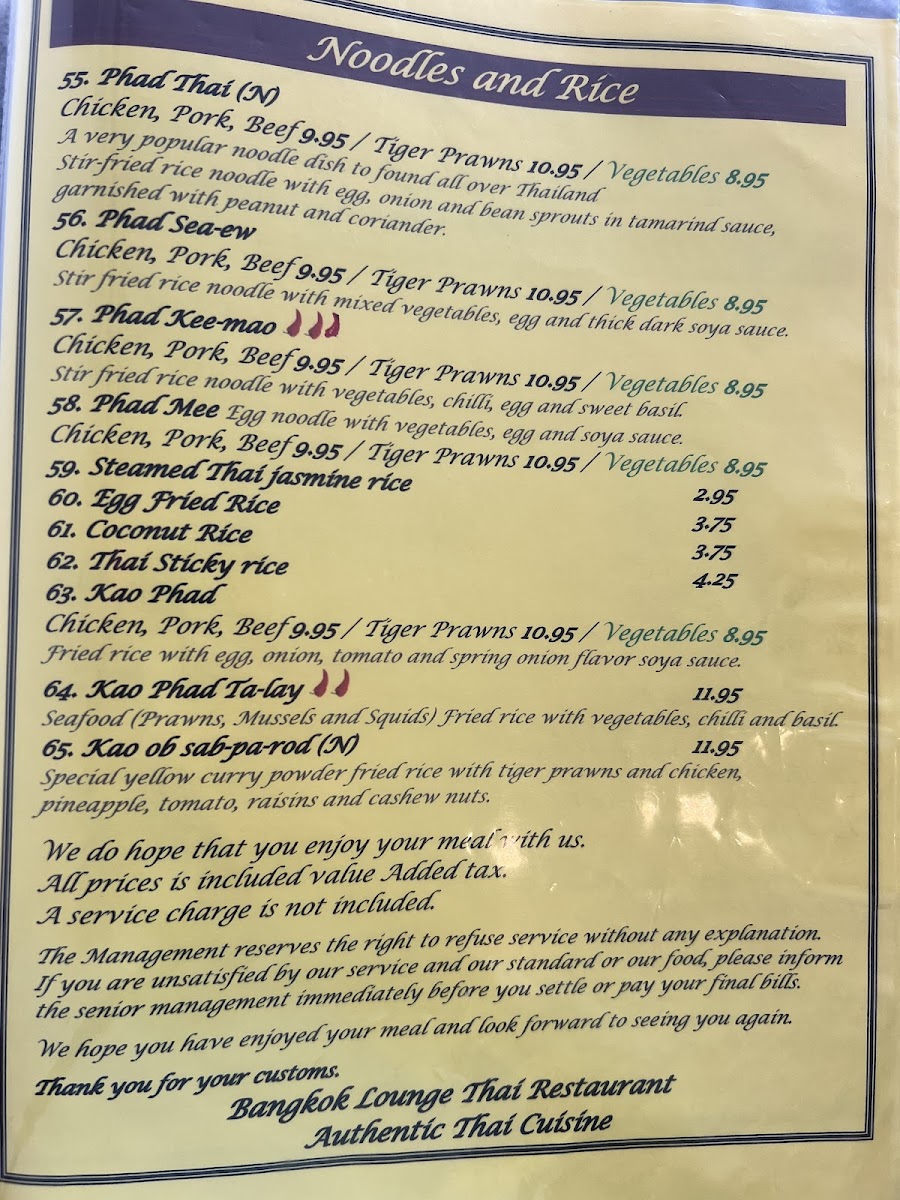 Menu Bangkok Lounge-5