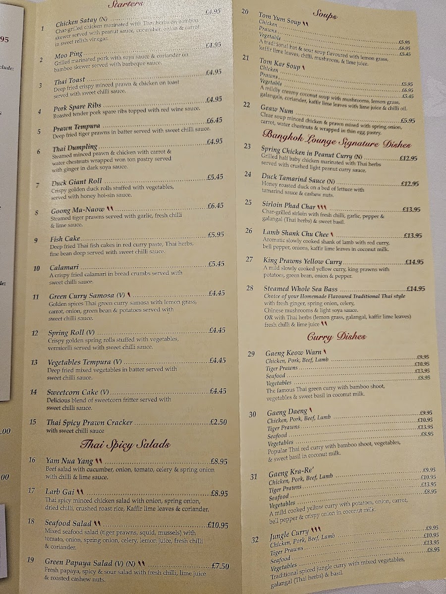 Menu Bangkok Lounge-9