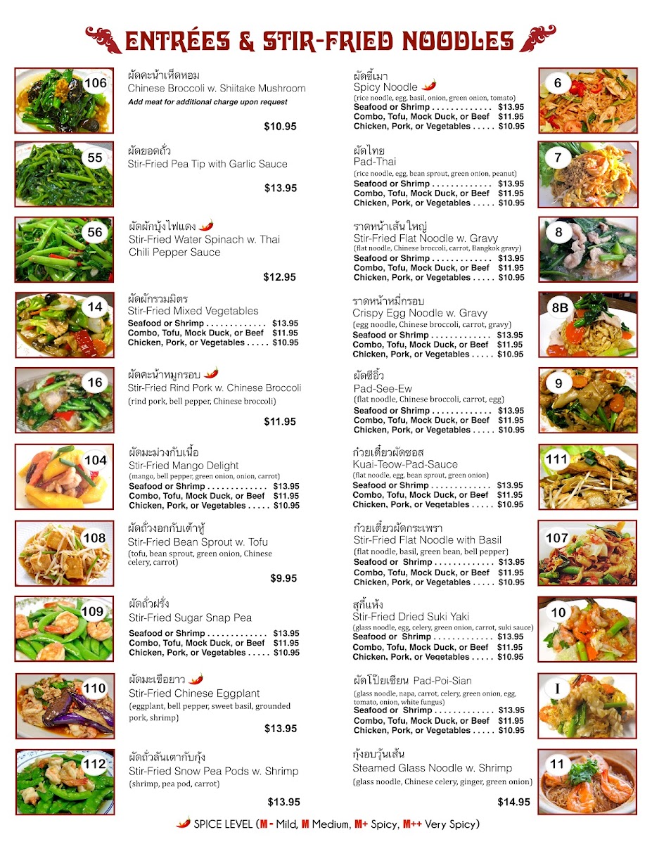 Menu Bangkok Thai Deli-1