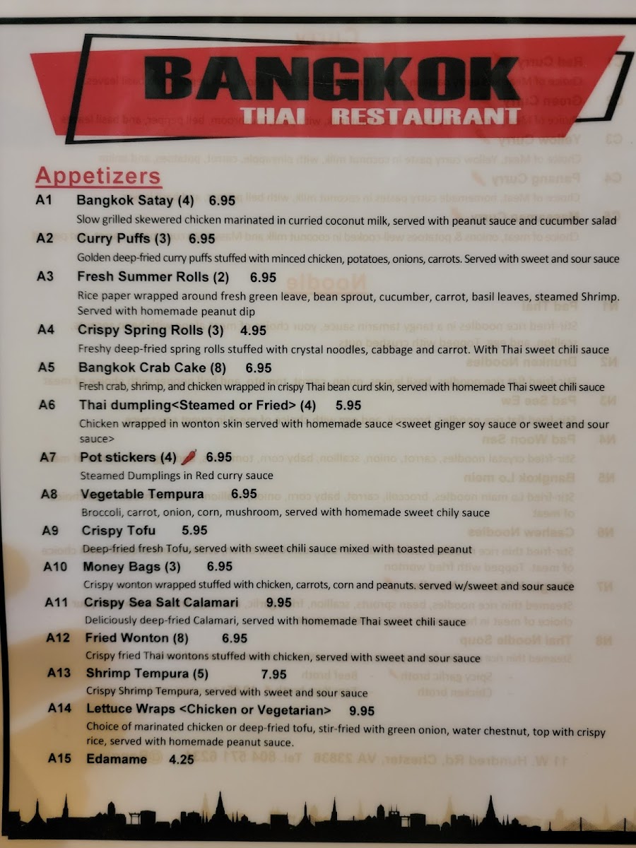 Menu Bangkok Thai-5