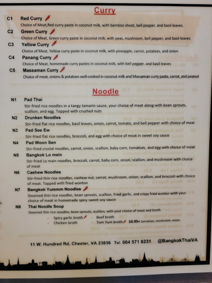 Menu Bangkok Thai-7