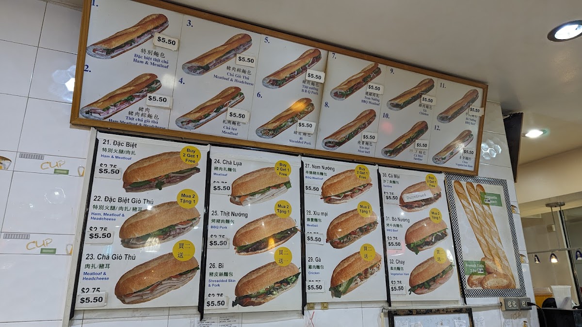 Menu Banh Mi & Che Cali-3