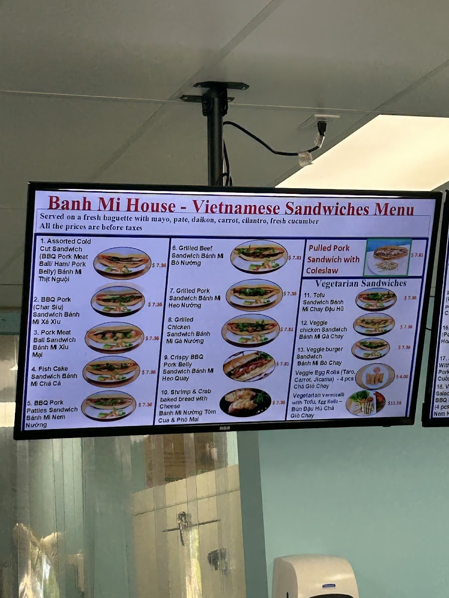 Menu Banh Mi House-9