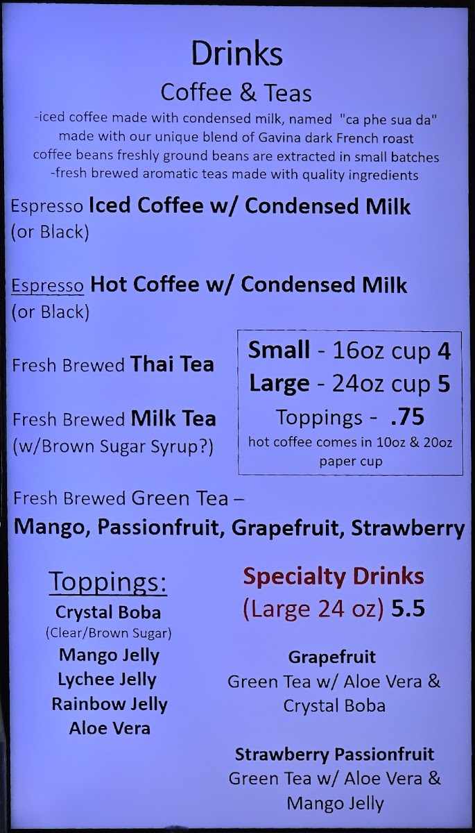 Menu Banh Mi My Tho Vietnamese Sandwich-4