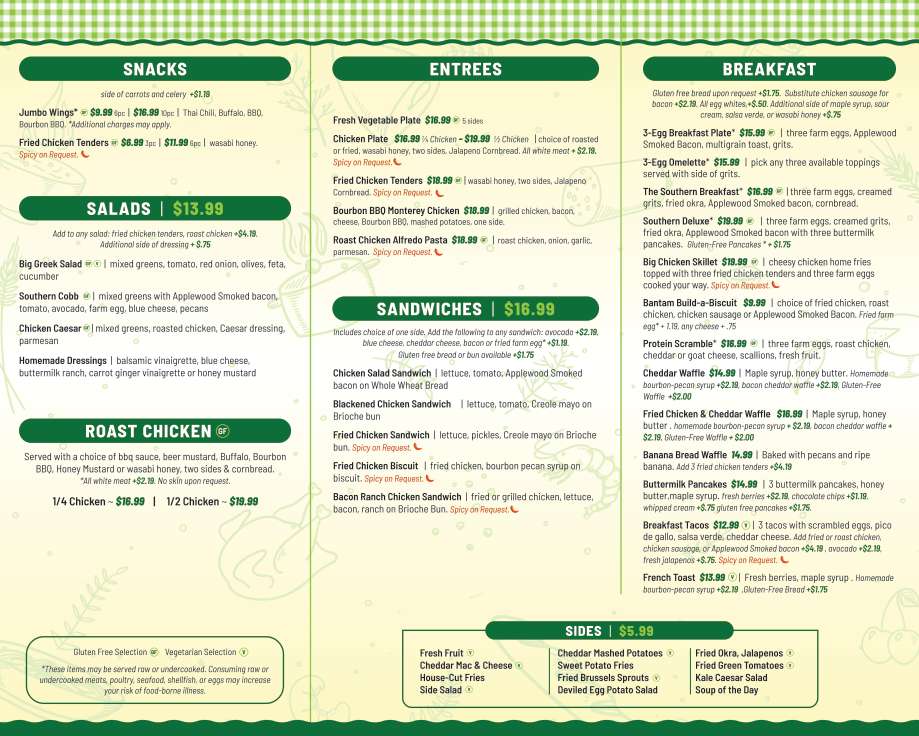 Menu Bantam & Biddy-1