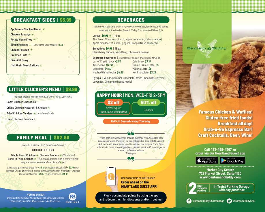 Menu Bantam & Biddy-2